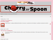 Tablet Screenshot of cherryandspoon.com